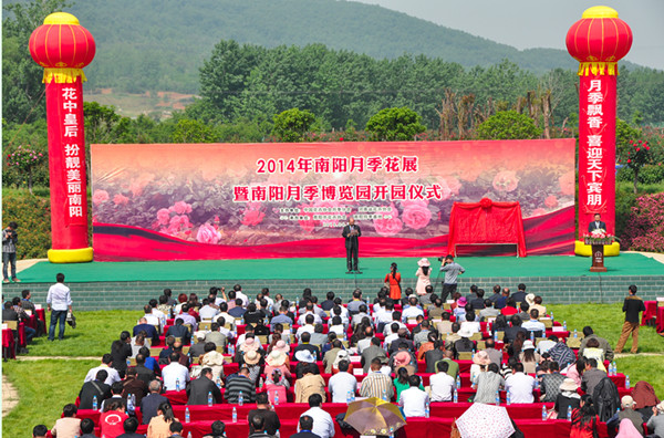Nanyang's flourishing rose culture