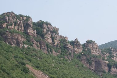 South view in Ruzhou: Longfeng Mountain