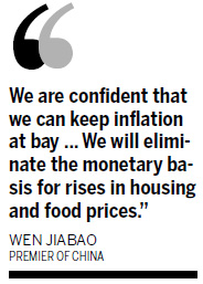 Premier: Curbing inflation tops govt agenda